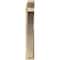 Ekena Millwork Thorton Slat Rough Sawn Outlooker, Douglas Fir, 6"W x 34"D x 38"H OUT06X34X38THR06RDF - alternate 3